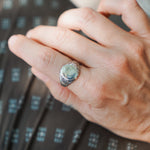 Signet Ring in Sterling Silver (Choose your size) - Golden Road Crafted