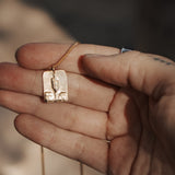 Sonoran Desert Necklace in 14k Gold - Fill - Golden Road Crafted
