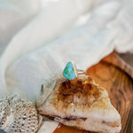 Sonoran Mountain Turquoise Ring (Size 6.5) - Golden Road Crafted