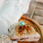 Sonoran Mountain Turquoise Ring (Size 8.25) - Golden Road Crafted