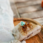 Sonoran Mountain Turquoise Ring (Size 8.25) - Golden Road Crafted