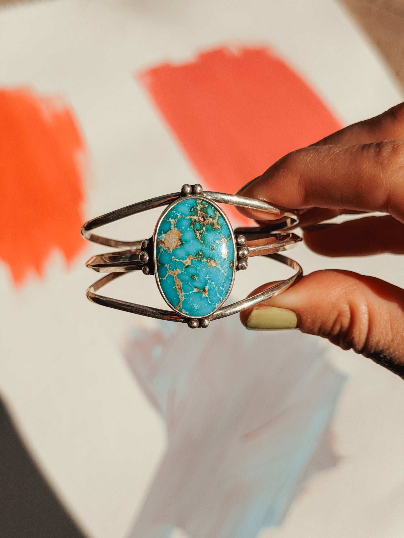 Southwest Road Trip Cuff in Sonoran Mtn - Golden Road Crafted