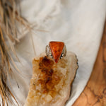 Spiny Oyster Ring (Size 5.25) - Golden Road Crafted
