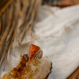 Spiny Oyster Ring (Size 5.25) - Golden Road Crafted