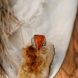 Spiny Oyster Ring (Size 5.25) - Golden Road Crafted