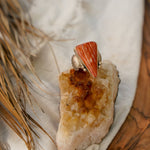 Spiny Oyster Ring (Size 7.5) - Golden Road Crafted