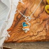 Spiny Oyster Toggle Necklace - Golden Road Crafted
