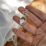 Spiny Oyster Toggle Necklace - Golden Road Crafted