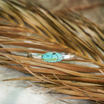 Stacking Cuff in Hubei Turquoise - Golden Road Crafted