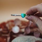 Stacking Cuff in Sonoran Mountain Turquoise - Golden Road Crafted