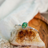 Stacking Cuff in Sonoran Mountain Turquoise - Golden Road Crafted