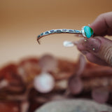 Stacking Cuff in Sonoran Mountain Turquoise - Golden Road Crafted