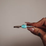 Stacking Cuff in Whitewater Turquoise - Golden Road Crafted