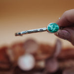 Stacking Cuff in Whitewater Turquoise - Golden Road Crafted