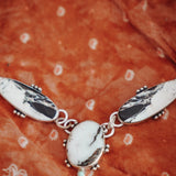 Statement Choker in White Buffalo - Golden Road Crafted