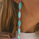 Statement Drip Earrings in Campitos - Golden Road Crafted