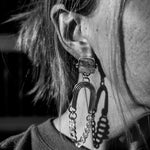 Statement Earrings in Boulder Opal - Golden Road Crafted
