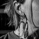 Statement Earrings in Boulder Opal - Golden Road Crafted