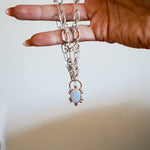 Sterling Opal Necklace - Golden Road Crafted