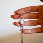 Sterling Opal Necklace - Golden Road Crafted