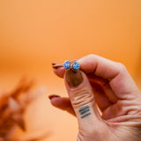 Sterling Opal Studs - Golden Road Crafted