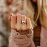 Sterling Silver Heart Ring (Made to Order) - Golden Road Crafted