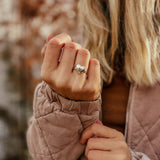 Sterling Silver Heart Ring (Made to Order) - Golden Road Crafted