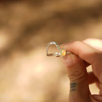 Sunrise Stacker Ring Set in Ethiopian Opal (Size 6) - Golden Road Crafted