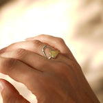 Sunrise Stacker Ring Set in Ethiopian Opal (Size 9) - Golden Road Crafted