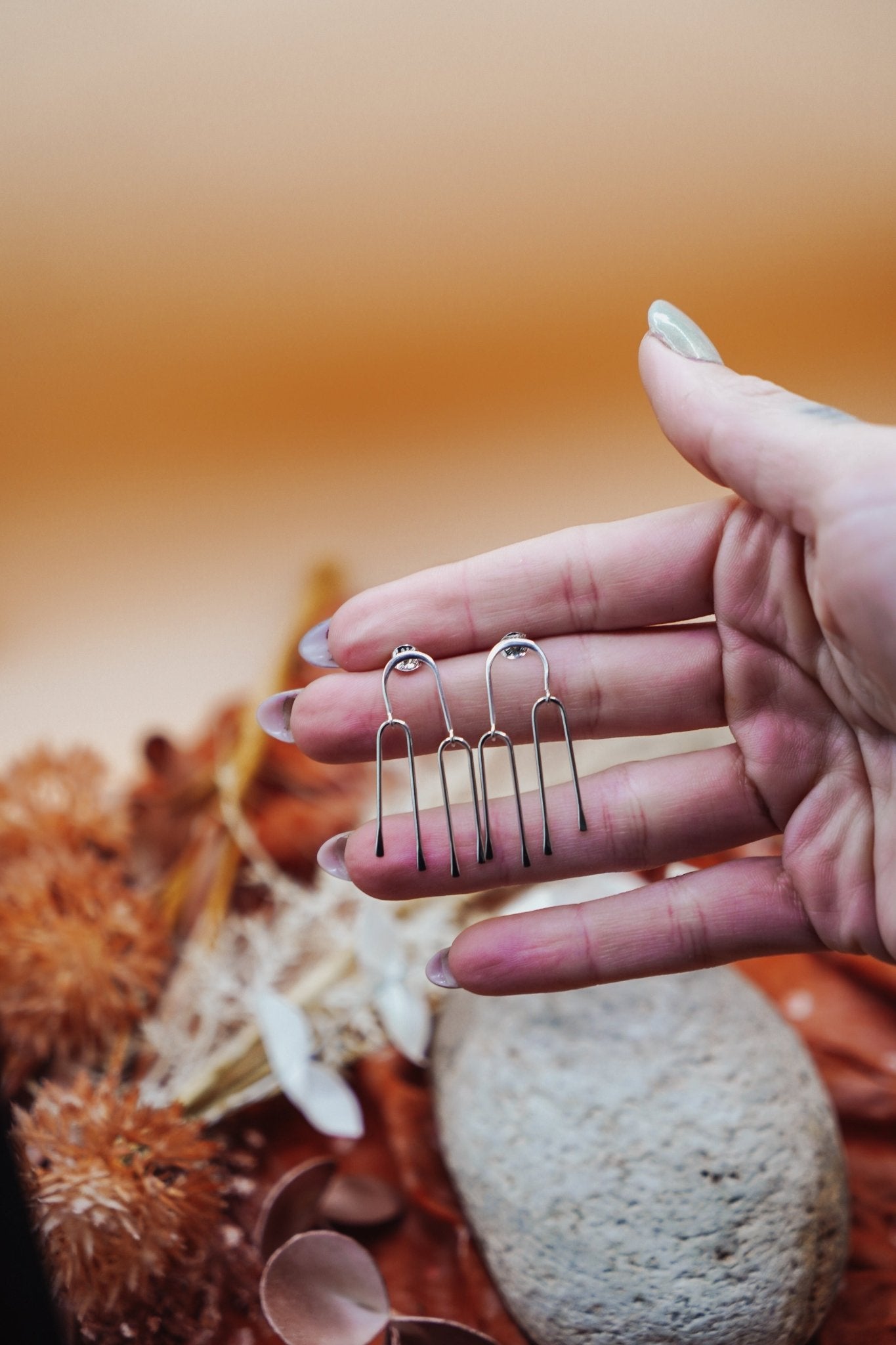 The Arches Studs - Golden Road Crafted