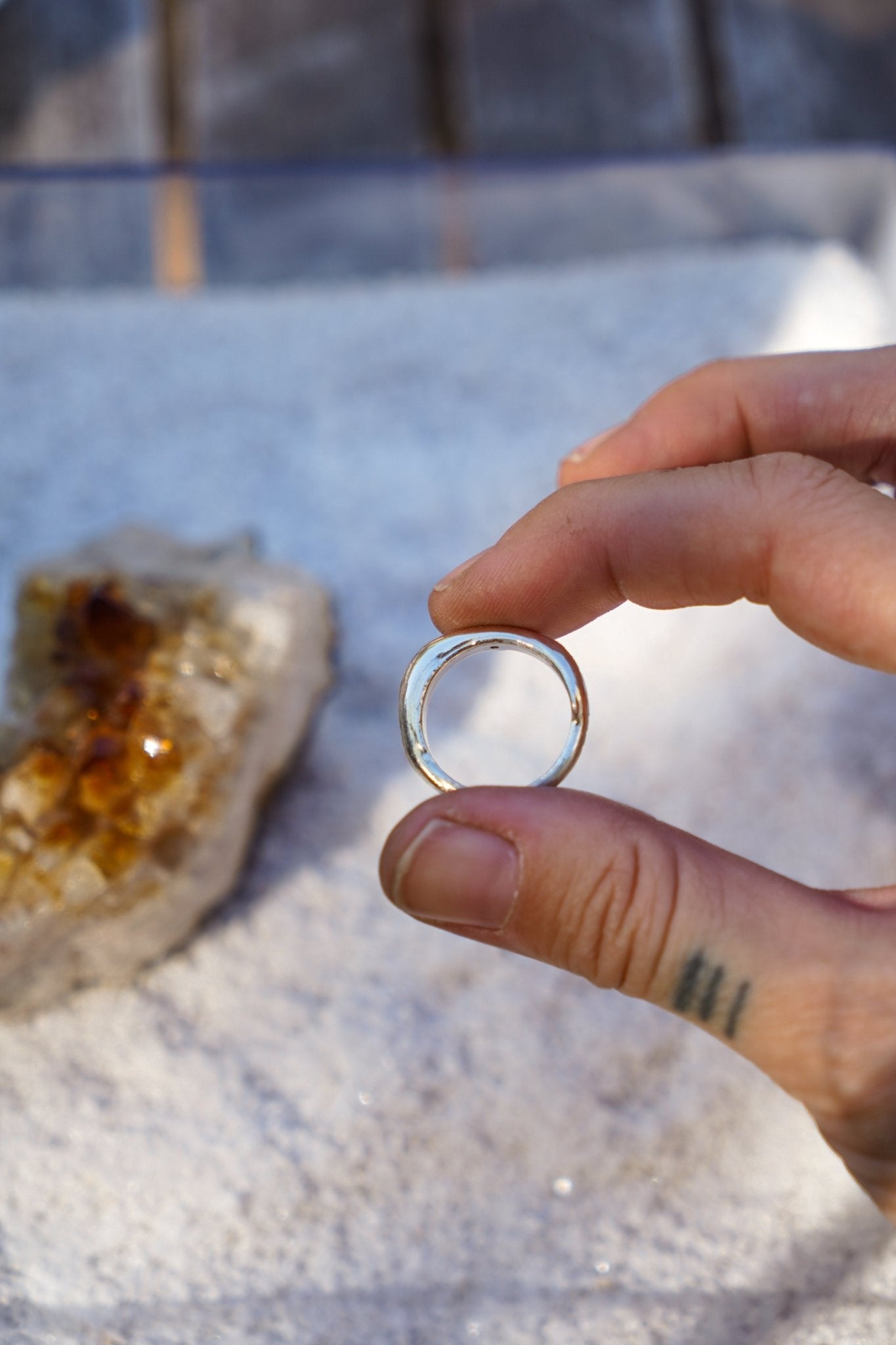 The Atlas Birthstone Ring - Golden Road Crafted