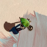 The Atlas Ring in Sonoran Mtn (Size 7) - Golden Road Crafted