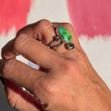 The Atlas Ring in Sonoran Mtn (Size 7) - Golden Road Crafted