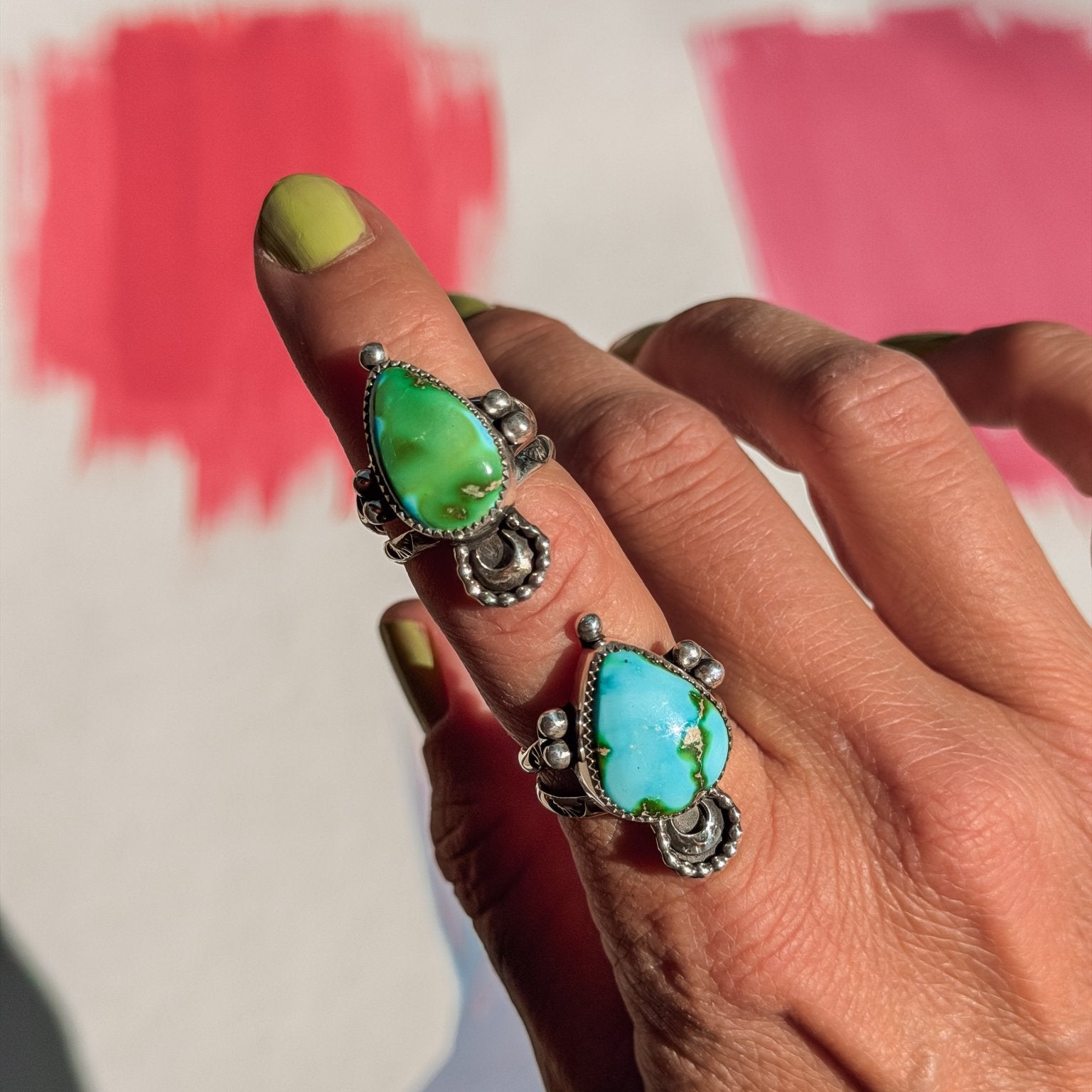 The Atlas Ring in Sonoran Mtn (Size 8) - Golden Road Crafted