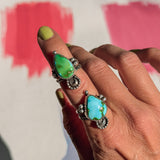 The Atlas Ring in Sonoran Mtn (Size 8) - Golden Road Crafted