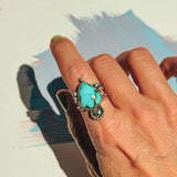 The Atlas Ring in Sonoran Mtn (Size 9) - Golden Road Crafted