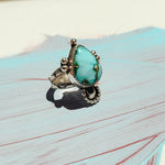 The Atlas Ring in Sonoran Mtn (Size 9) - Golden Road Crafted