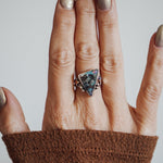 The Boulder Opal Ring (Size 7) - Golden Road Crafted