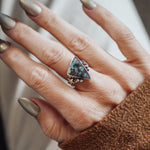 The Boulder Opal Ring (Size 7) - Golden Road Crafted