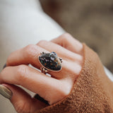 The Boulder Opal Ring (Size 9) - Golden Road Crafted