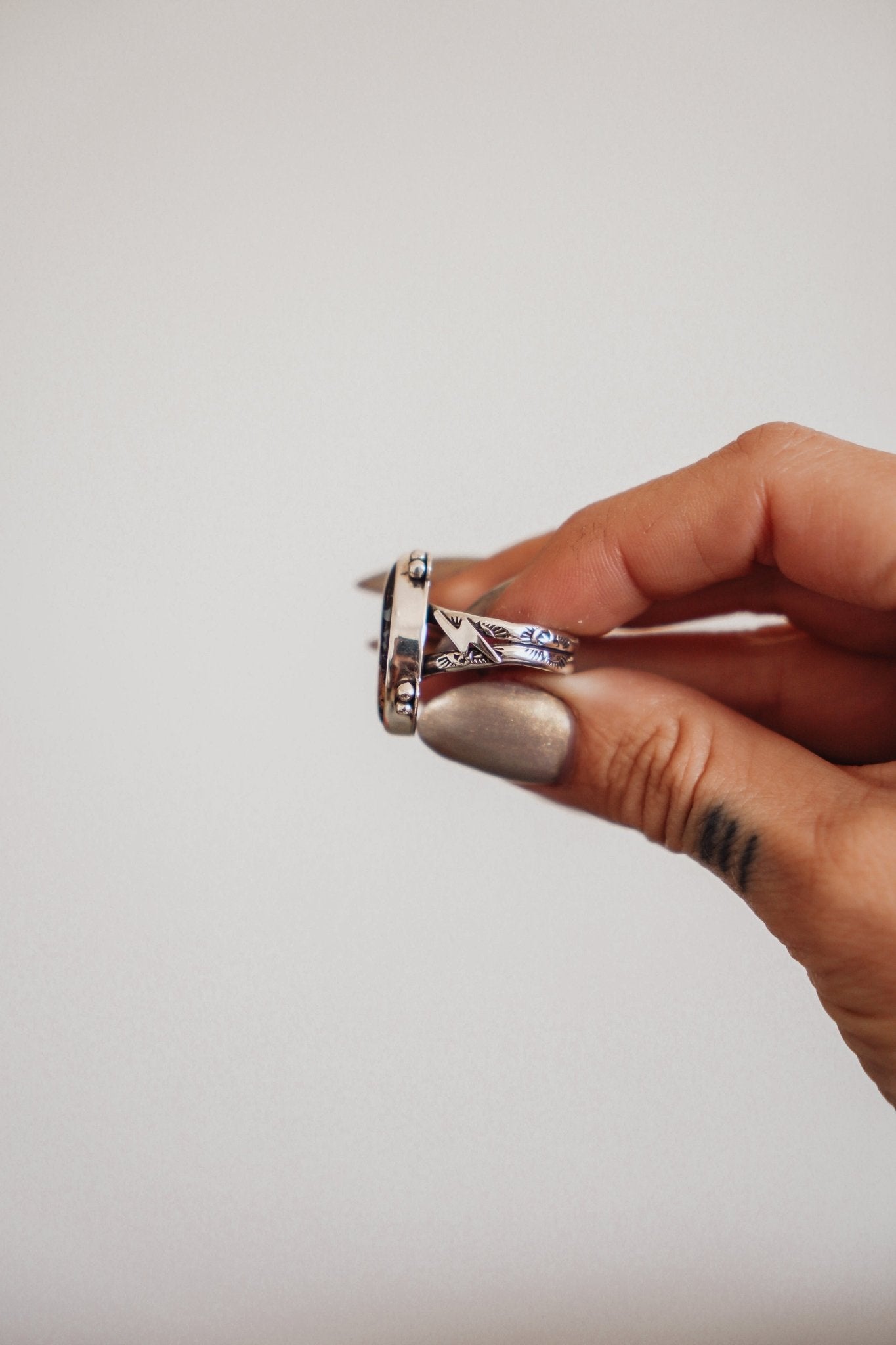 The Boulder Opal Ring (Size 9) - Golden Road Crafted