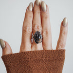 The Boulder Opal Ring (Size 9) - Golden Road Crafted