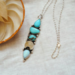 The Cosmic Choker in Campitos, Iron Maiden, Quartz, & Sterling Opal - Golden Road Crafted