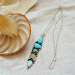 The Cosmic Choker in Campitos, Iron Maiden, Quartz, & Sterling Opal - Golden Road Crafted