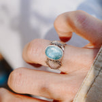The Fancy Concho Ring (Size 6.5) - Golden Road Crafted