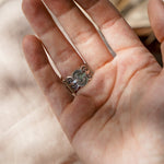 The Flora Ring in Sonoran Mountain Turquoise (Size 6.75) - Golden Road Crafted