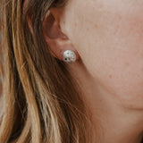 The Full Moon Studs - Golden Road Crafted