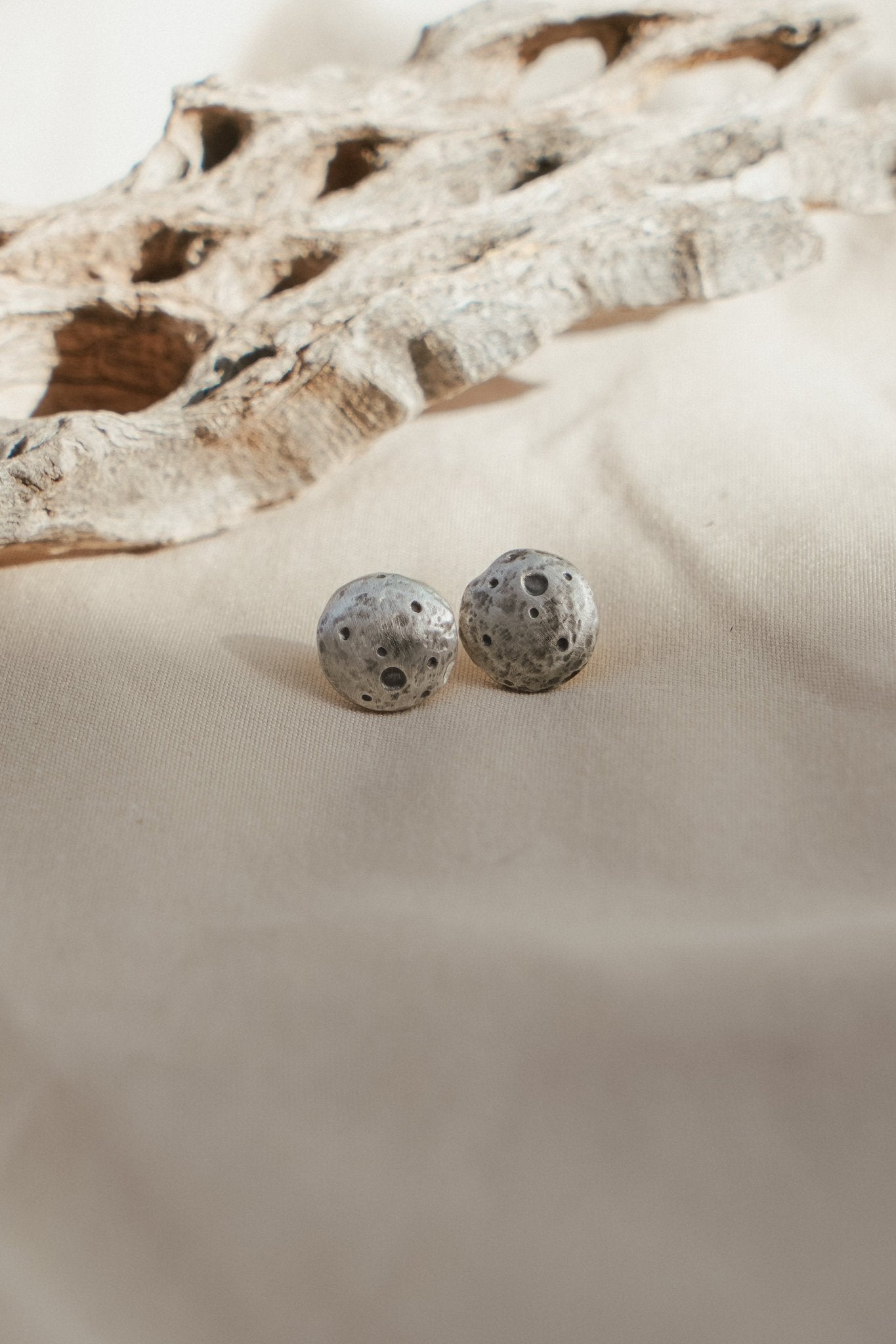 The Full Moon Studs - Golden Road Crafted