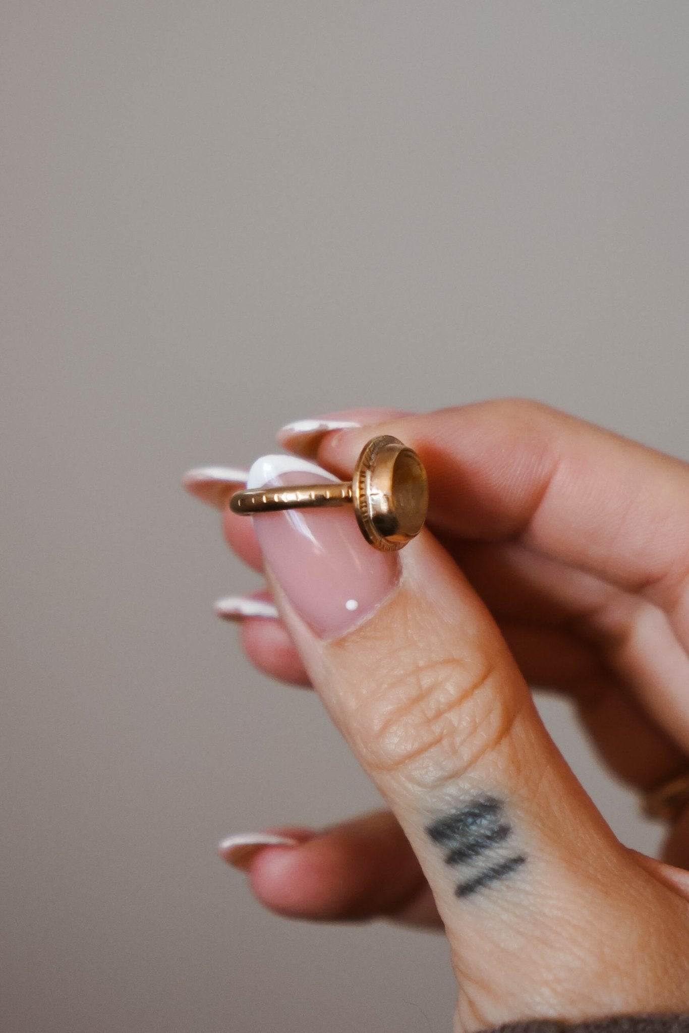 The Golden Sun Ring in Rutilated Quartz (Choose your size) - Golden Road Crafted