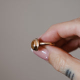 The Golden Sun Ring in Rutilated Quartz (Choose your size) - Golden Road Crafted